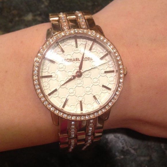 Michael Kors Jewelry - Michael Kors Gold and Silver Women's Watch - RARE!
